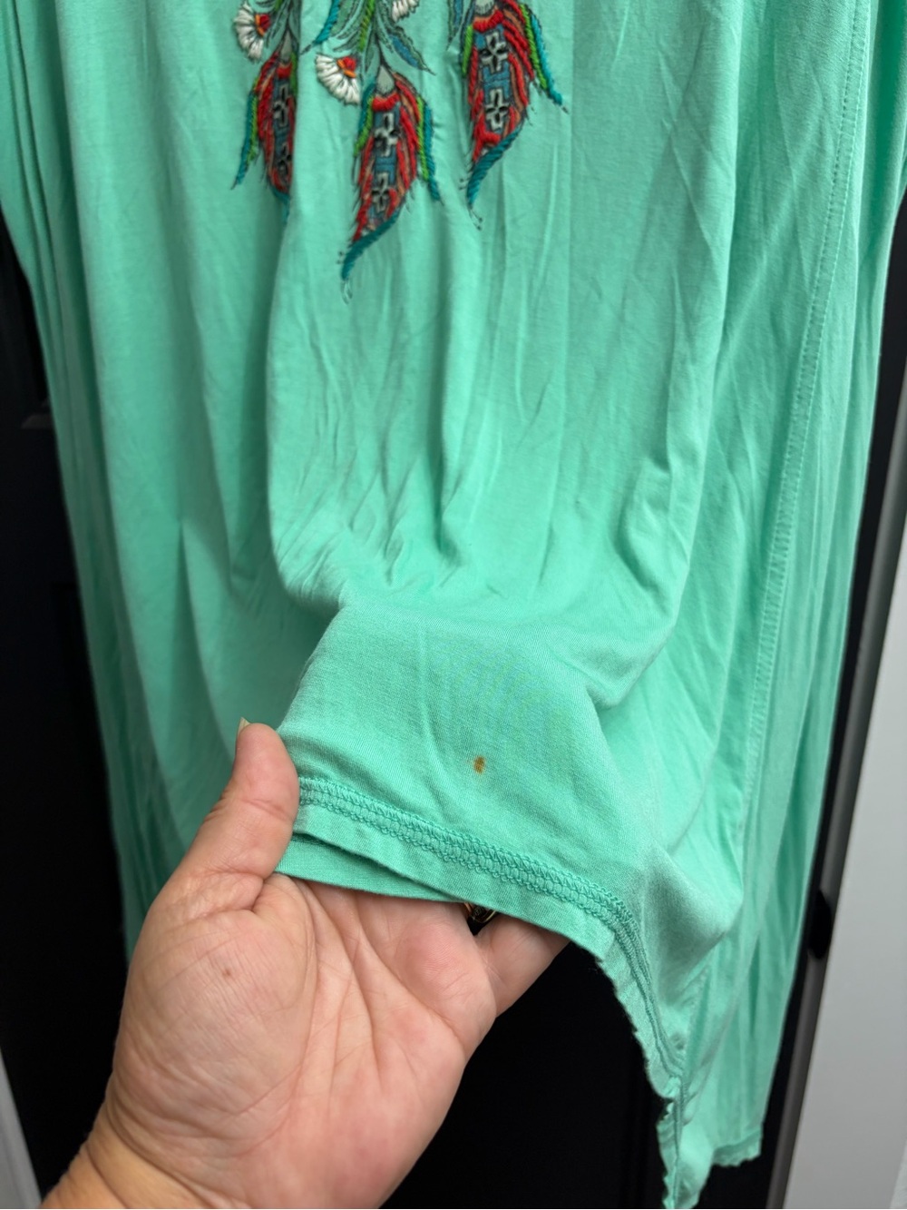 Double D Ranch Embroidered Tunic - Picture 4 of 4